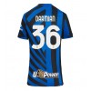 Inter Milan Matteo Darmian #36 Hjemmedrakt Kvinner 2024-25 Kortermet